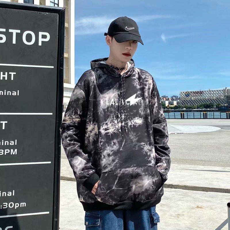 Áo hoodie tay dài dáng rộng 7 màu thời trang phong cách hàn quốc