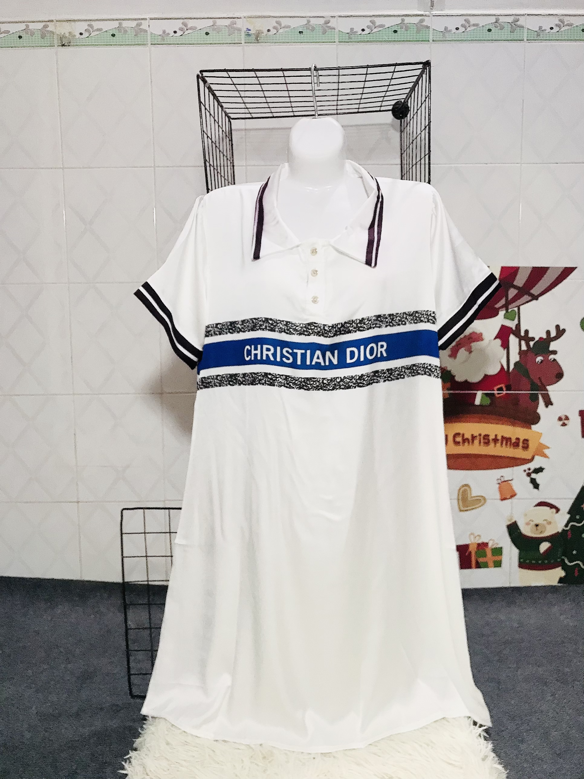 Váy Sơ Mi Nữ, Đầm váy cổ sơ mi Nữ Dáng chữ A