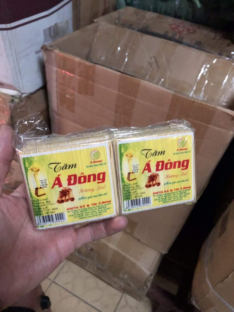 Bịch 10 gói tăm nhọn hai đầu( 200g)