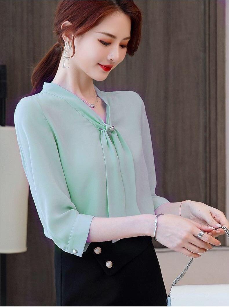 ÁO SƠ MI NGỌC NỮ XINH XINH BY3328
