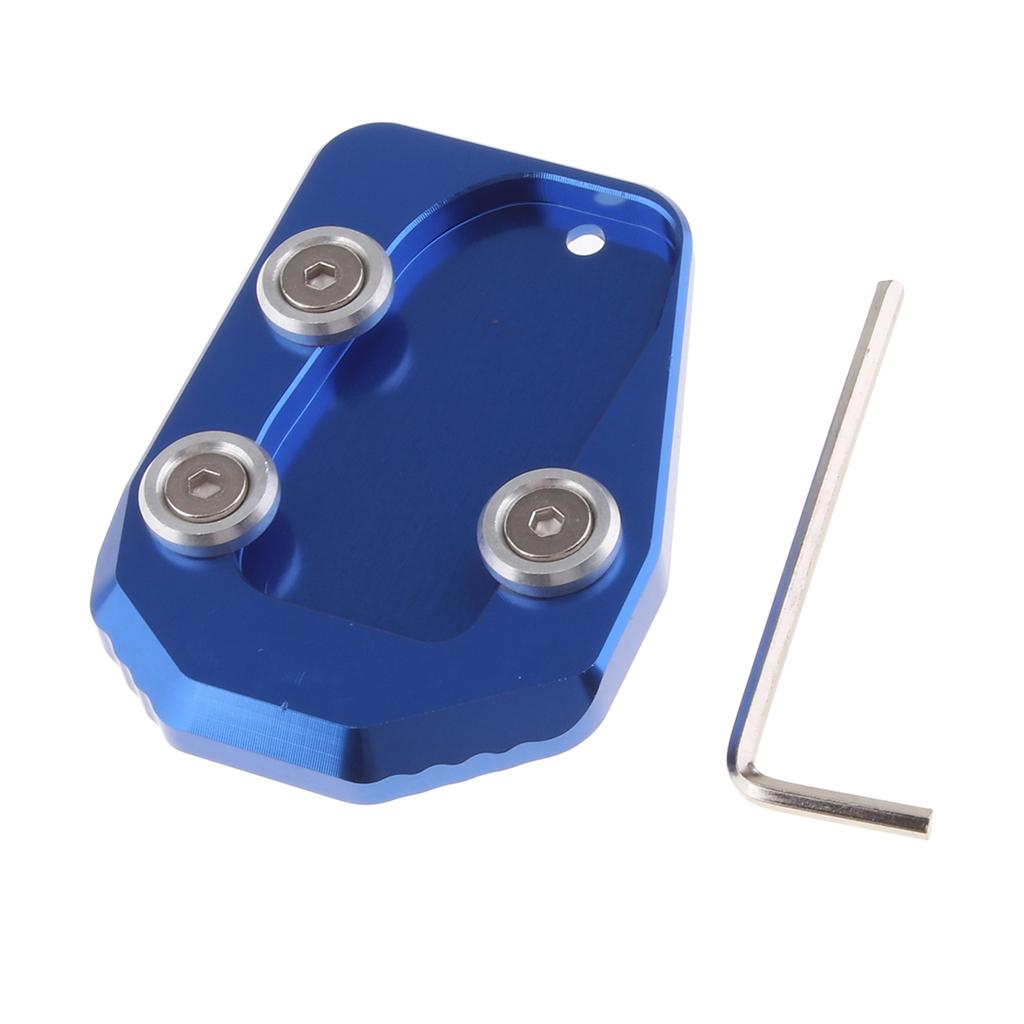 Motorcycle CNC Side Stand Kickstand Enlarge Plate Pad For Yamaha MT-09 MT09 2013 2014 2015 2016