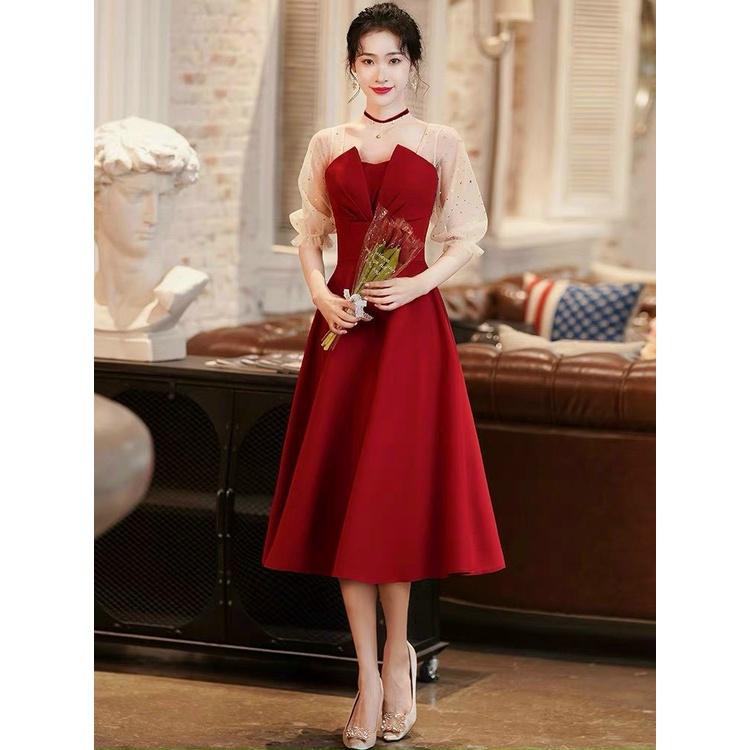 ĐẦM XÒE PHỐI LƯỚI SAO SANG CHẢNH THỜI TRANG NỮ SÀNH ĐIỆU TÔN DÁNG SIÊU XINH CHO CÁC CHỊ EM