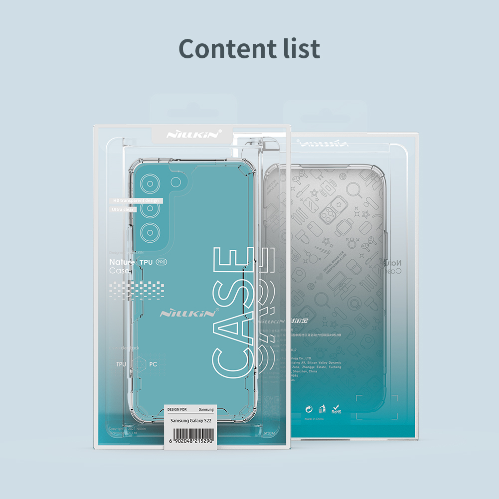 Ốp lưng Galaxy S22 Nillkin trong suốt chính hãng