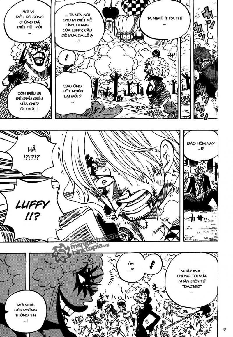 đảo hải tặc - one piece chapter 593 9