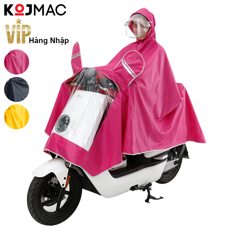 Áo Mưa Người Lớn 1 Đầu KOJMAC Vải Dù Cao Cấp Hàng Nhập Khẩu