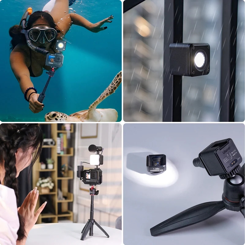 ĐÈN LED MINI DÀNH CHO ĐIỆN THOẠI – GOPRO ULANZI L2 CUTE LITE - HÀNG NHẬP KHẨU