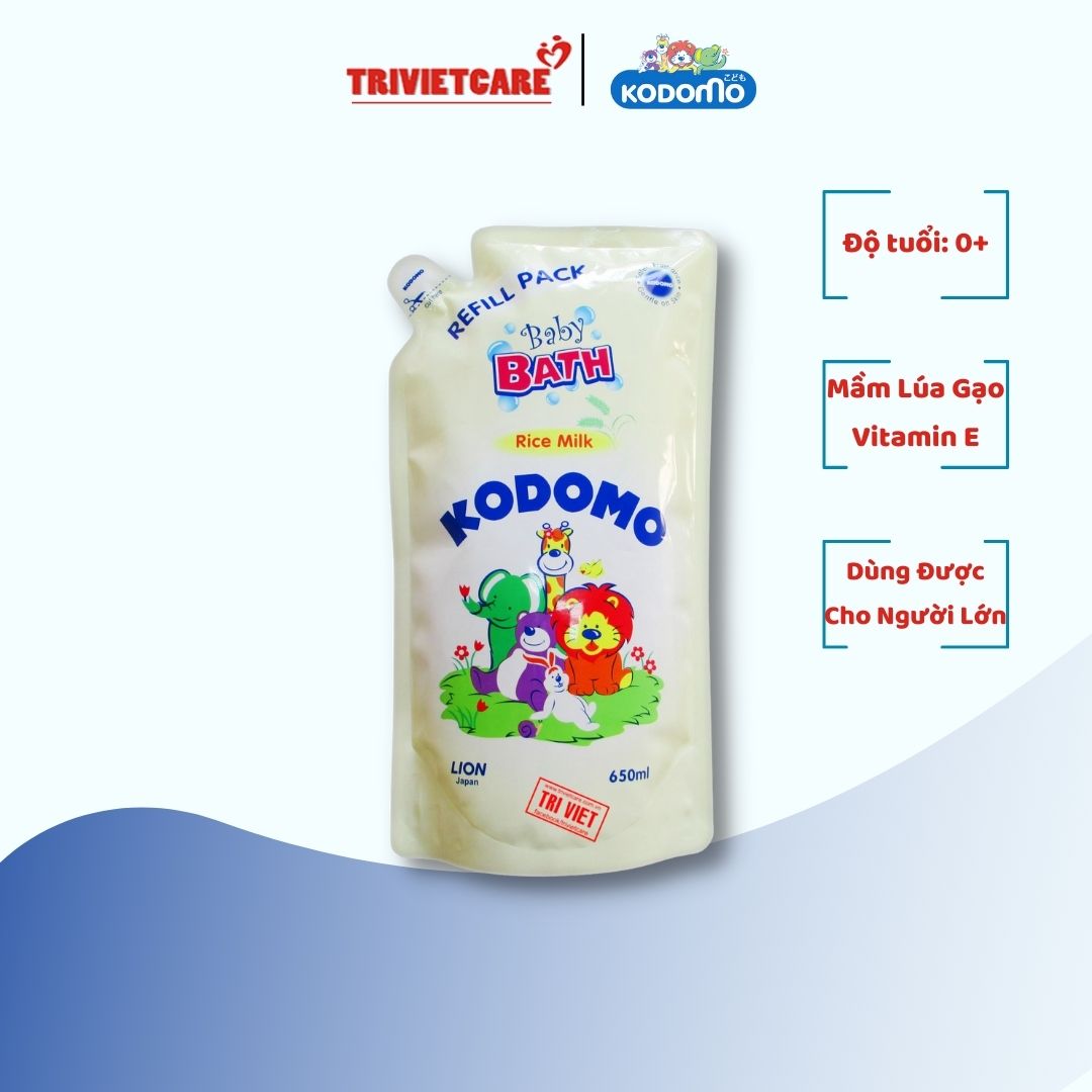 Sữa tắm trẻ em Sữa gạo Kodomo Rice Milk