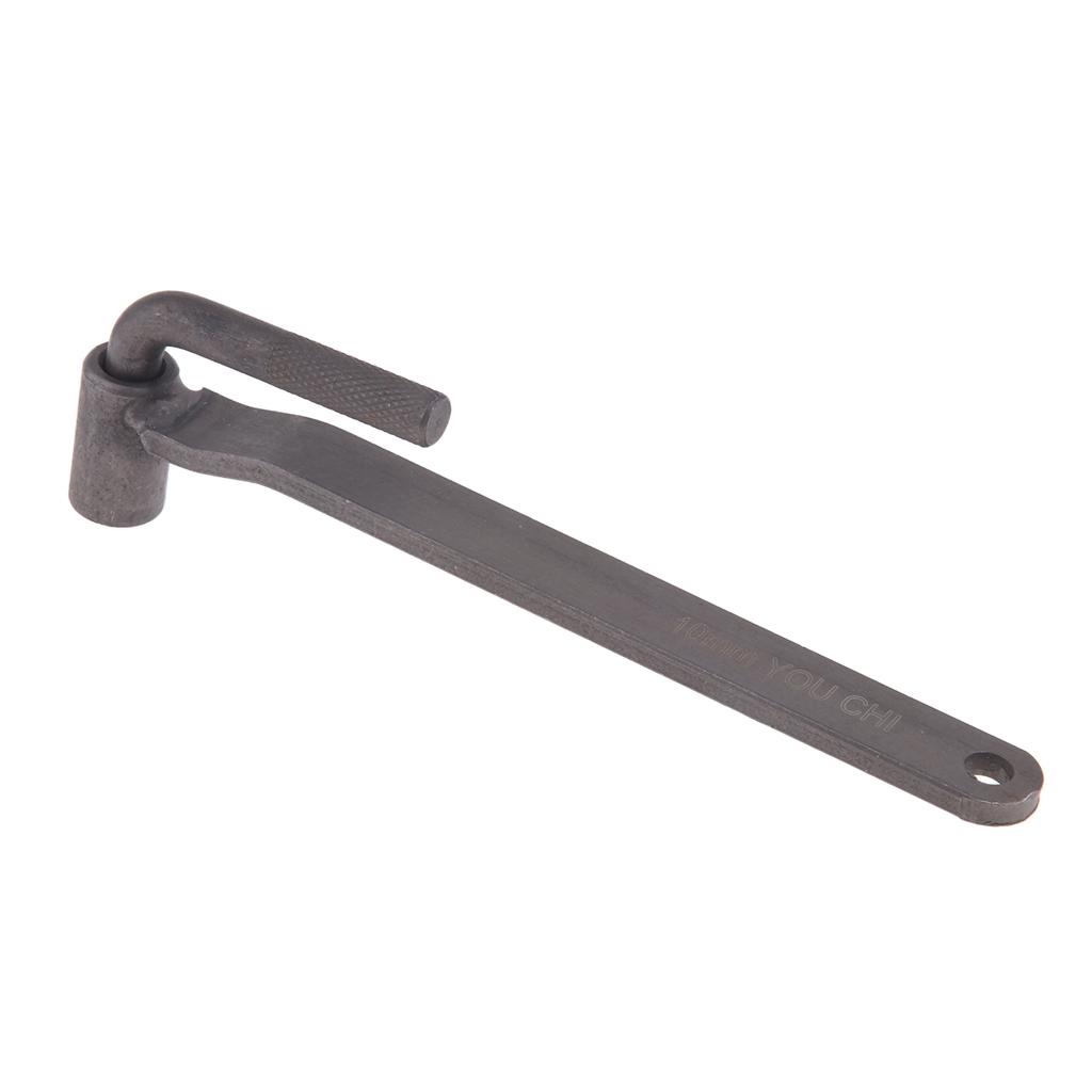 Heavy Duty Iron Valve Wrench Adjuster Auto Motorcycle Repair Tool for 10mm Valve Bolts
