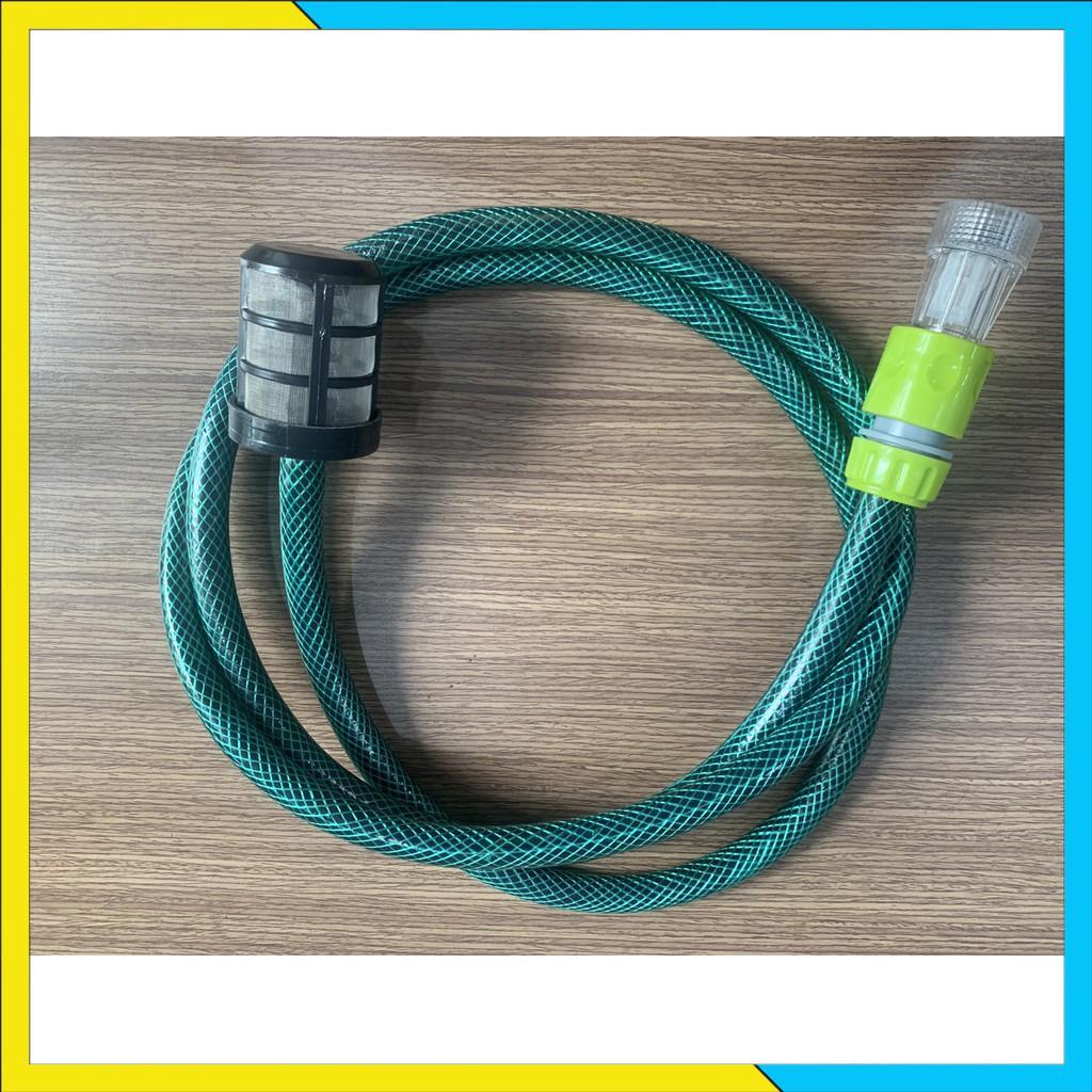 Combo dây cấp nước đầu vào cho máy rửa xe áp lực cao, máy xịt rửa cao áp