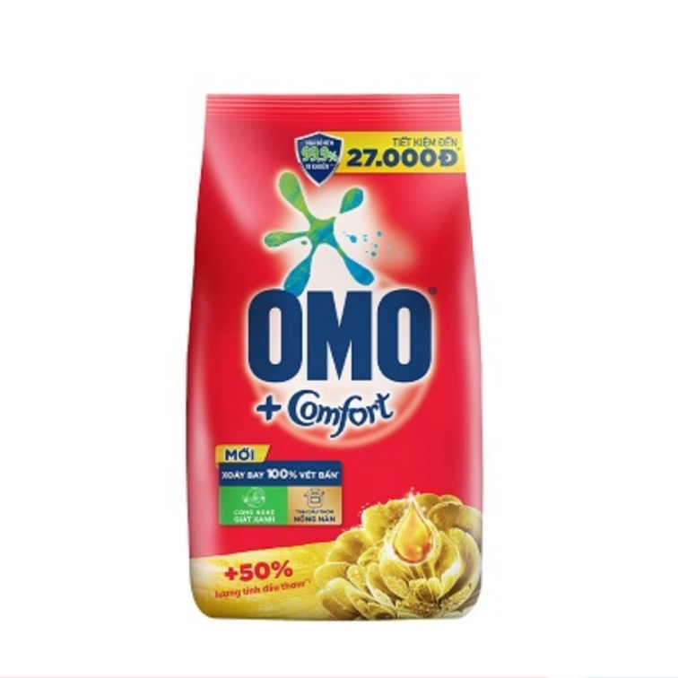Bột Giặt OMO Comfort Tinh Dầu Thơm (2.7kg)