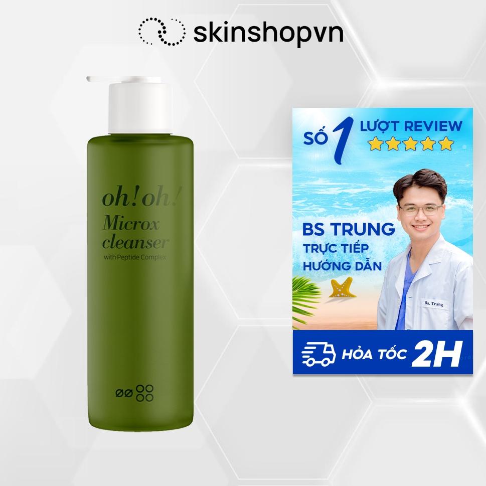 Sữa Rửa Mặt Detox Làm Sạch Sâu Cho Mọi Loại Da oh!oh! Microx Cleanser