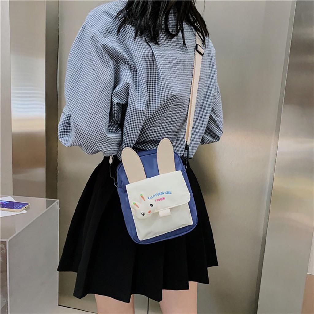 (HÀNG MỚI) Túi tote vải canvas nữ đẹp đeo chéo nhỏ gọn đi học cute dễ thương giá rẻ TV05