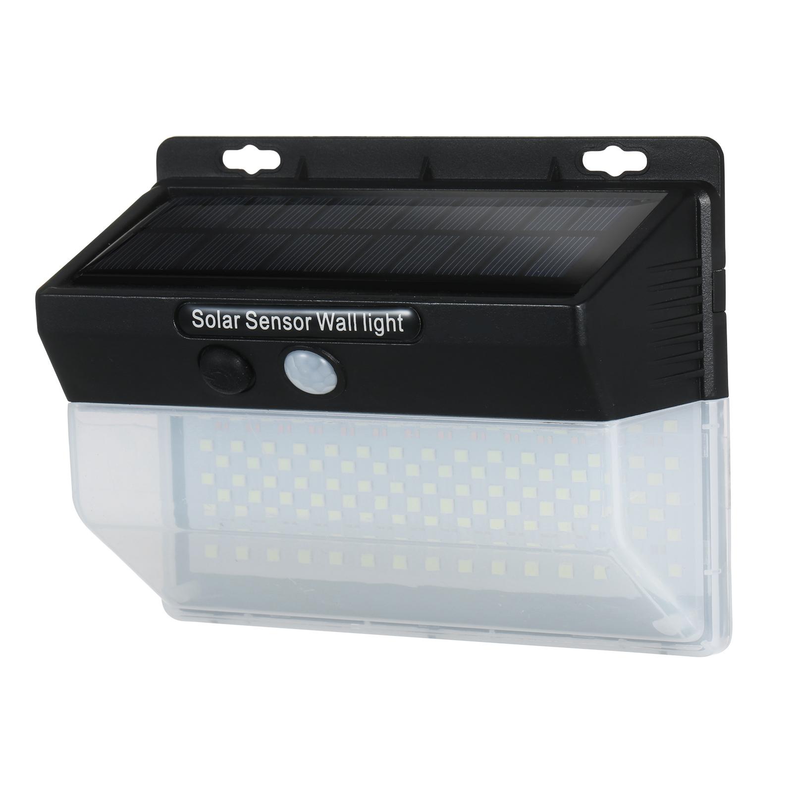 Đèn năng lượng mặt trời, cảm biến chuyển động, không dây 206 LED, chống nước tiêu chuẩn IP65