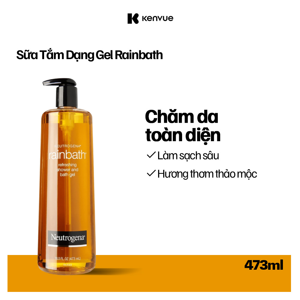 Sữa Tắm Dạng Gel Neutrogena Rainbath Original Refreshing Shower And Bath Gel 473Ml