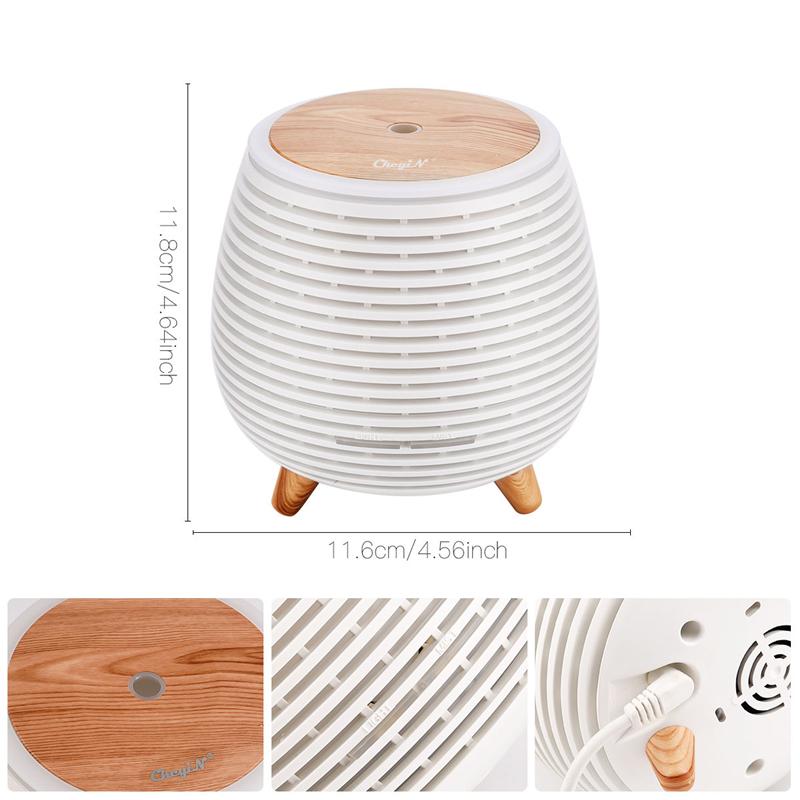 Siêu Âm Thanh Máy Tạo Độ Ẩm Không Khí USB Khuếch Tán Hương Thơm Phòng Ngủ Không Khí Ẩm Mini Máy Khuếch Tán Tinh Dầu Với Đèn Chiếu Sáng Ban Đêm