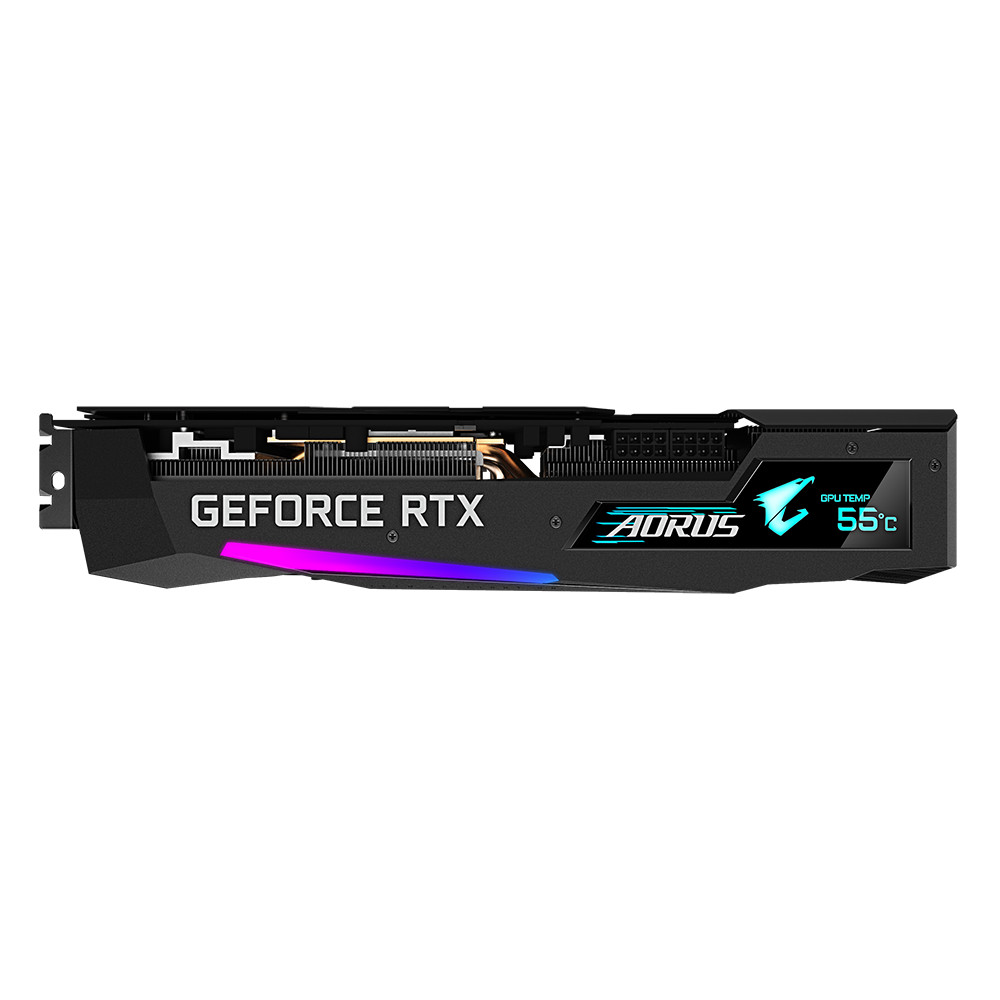 Card màn hình Vga Gigabyte AORUS RTX 3070 MASTER GV N3070 AORUS M 8GD - Hàng chính hãng