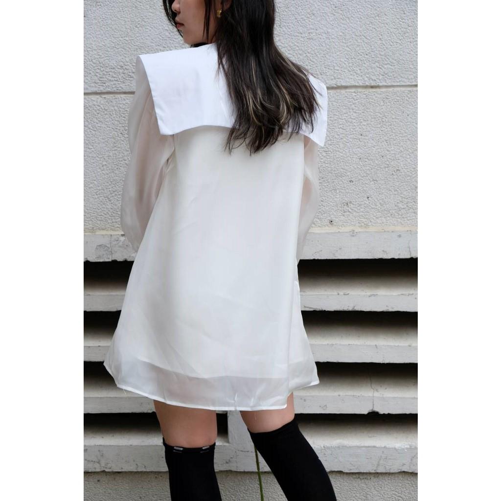 OLALASTUDIO Đầm sơ mi cách điệu Sarah Dress