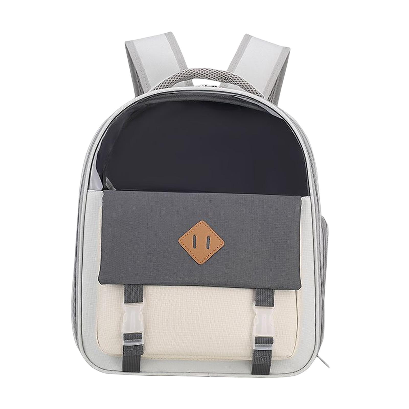 Pet Cat Carrier Backpack Mesh Breathable Tote Travel Bag for Outdoor Walking