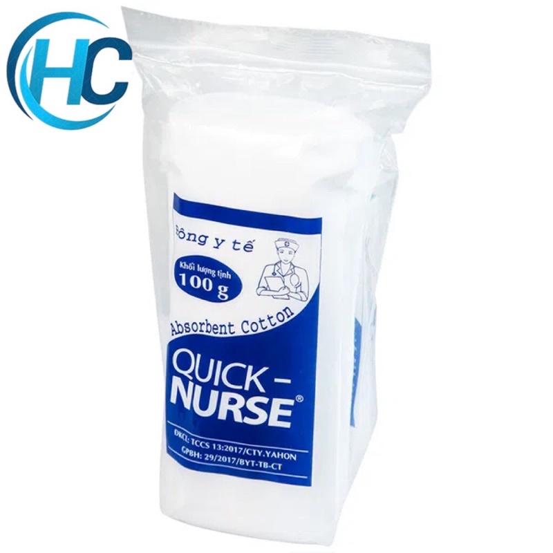 Bông Gòn Y Tế Quick Nurse (100g)