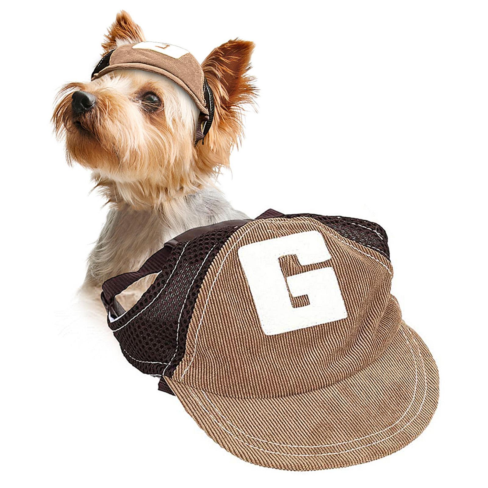 Mũ Bóng Chày Chữ G Có Thể Điều Chỉnh Cho Vật Nuôi