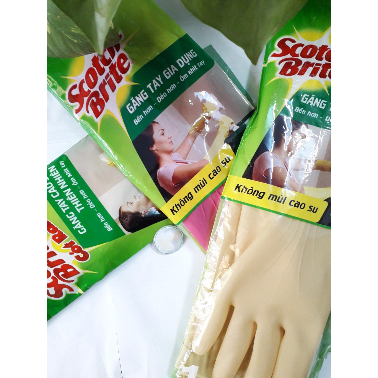 Găng tay dài Scotch Brite 3M cỡ M 26cm