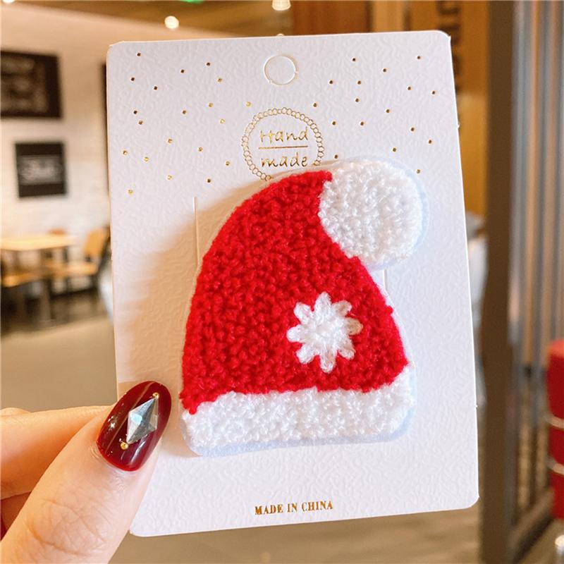 Kẹp Tóc Phong Cách Giáng Sinh Cho Bé Gái