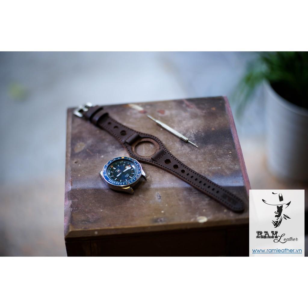 DÂY ĐỒNG HỒ QUÂN ĐỘI ĐỨC DÀNH CHO CASIO - RAM BUNDSTRAP MÀI NHÁM - HÀNG CHÍNH HÃNG