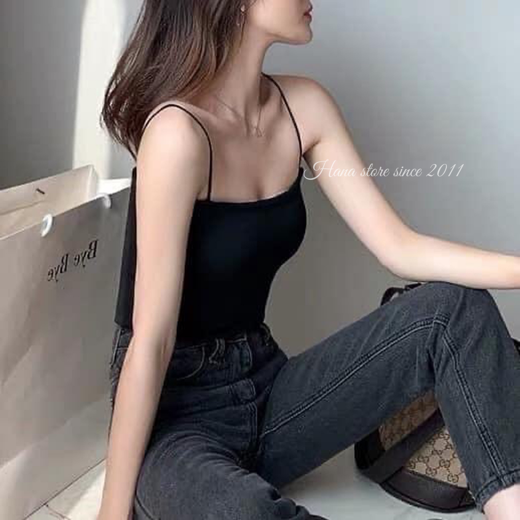 Áo 2 dây sợi mảnh ôm body sexy dễ mix đồ A2