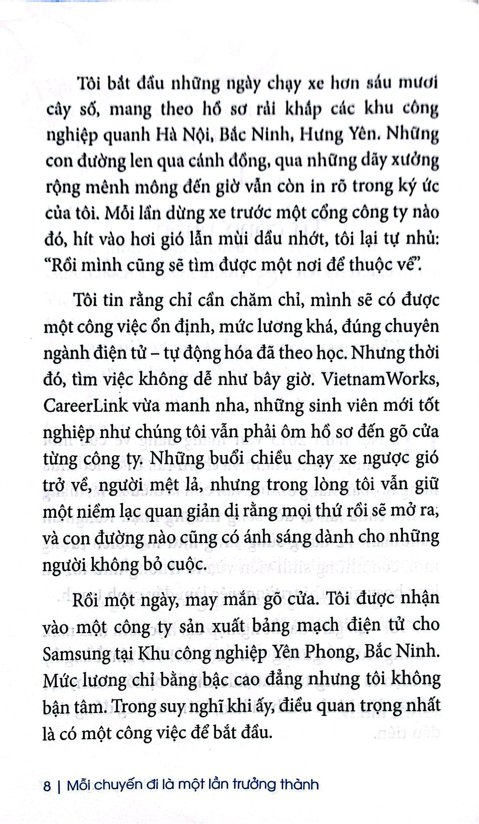 Sách - Mỗi Chuyến Đi Là Một Lần Trưởng Thành - Phương Đông 10 Năm Rong Ruổi