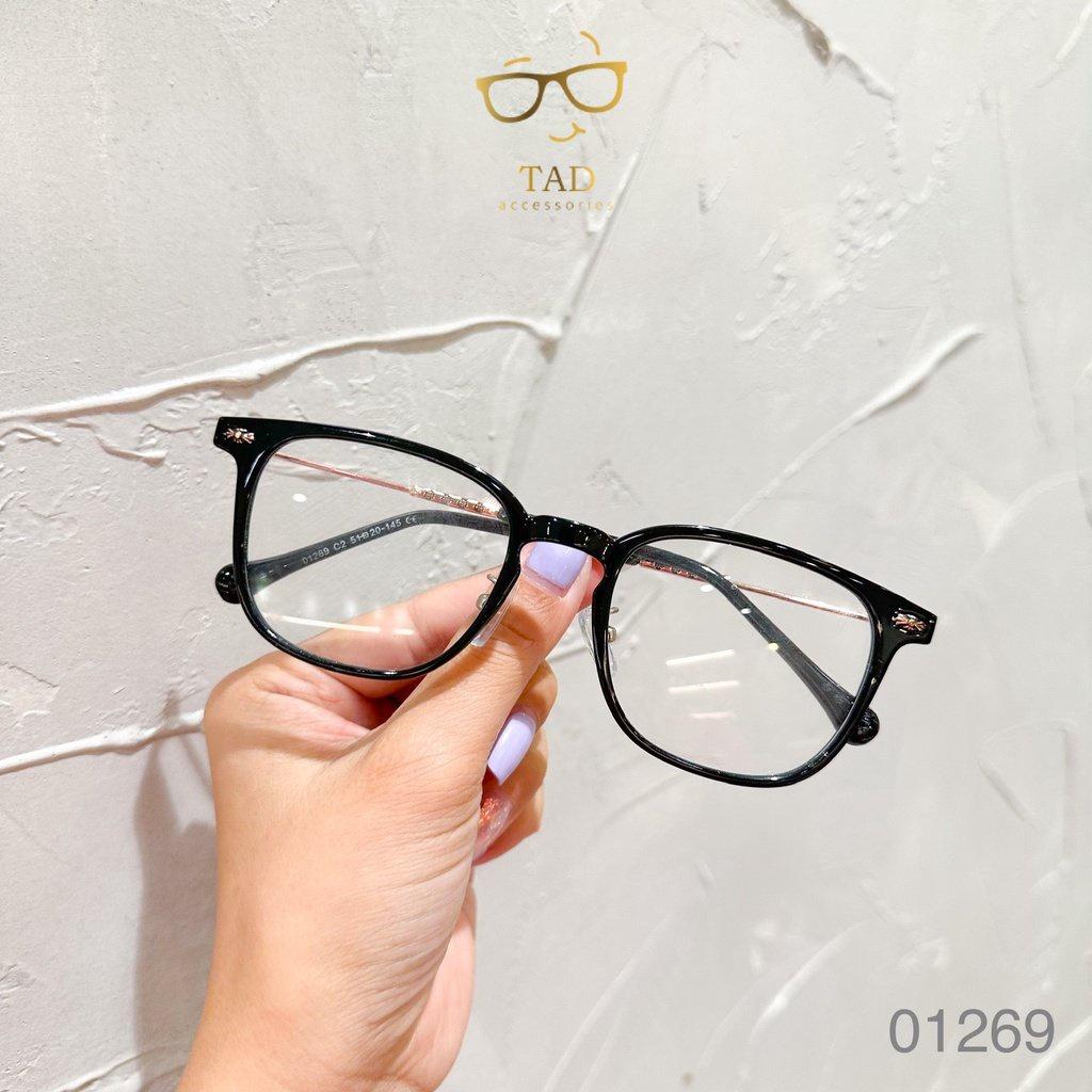 Gọng kính ChromeHearts kim loại thiết kế thanh mảnh màu sắc thời trang G. 01269 - TAD Accessories FS11 - Đen vàng