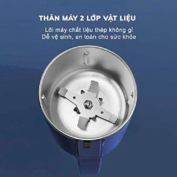 [KoSuyTu] Máy Xay Hạt Khô Đa Năng Mới Dung Tích Lớn - Công Suất 300W - 8 Lưỡi Xay Siêu Mịn - Xay Các Loại Hạt, Đồ Khô, Coffee, Ngũ Cốc Không Ồn