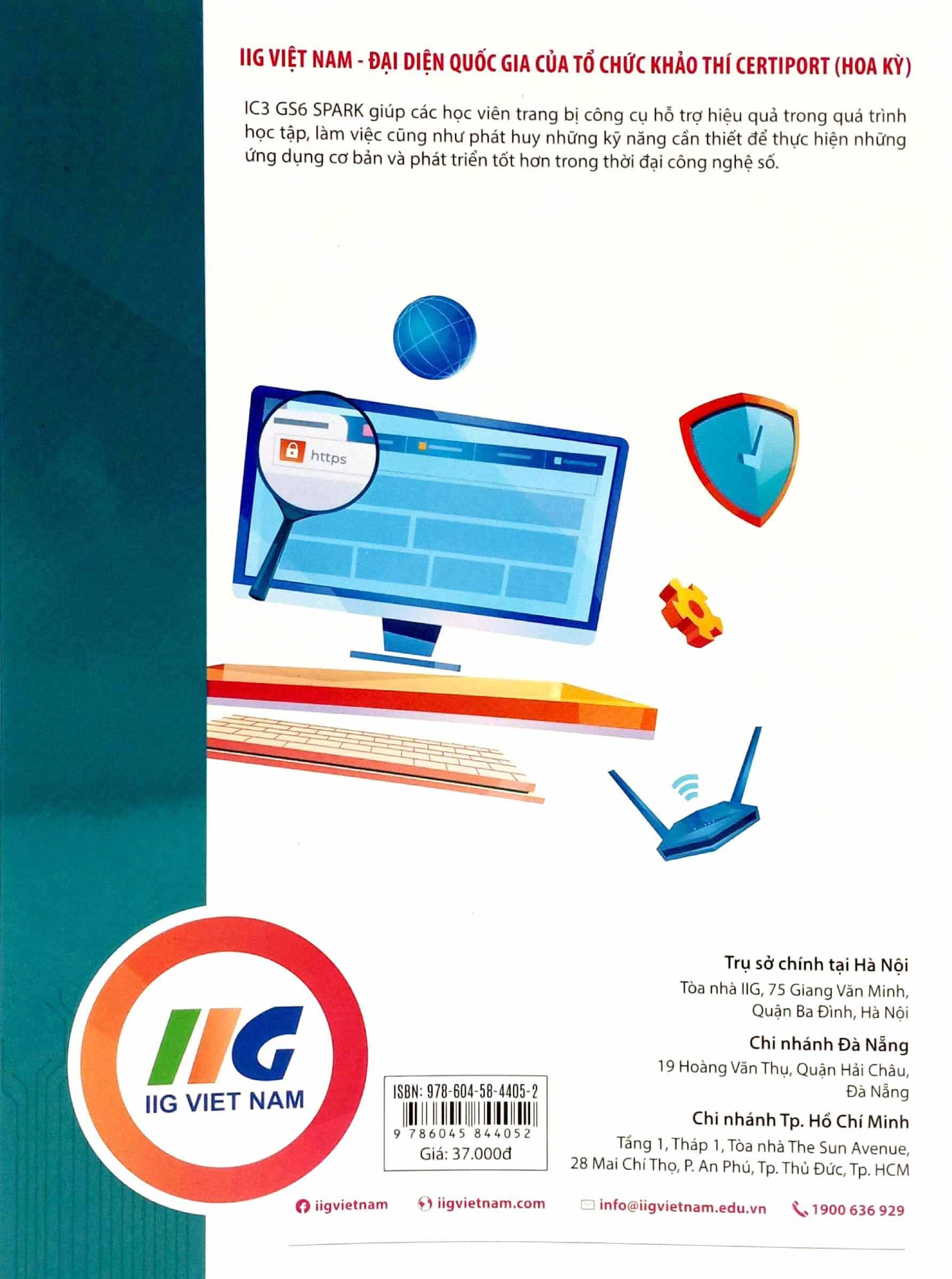 Sách - Sách Tăng Cường Tin Học Quốc Tế IC3 - Level 1, 2, 3 (Trọn bộ)