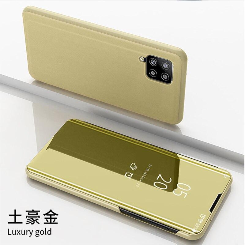 Bao Da Tráng Gương Thời Trang Cho Samsung S21 S30 Ultra A32 A42 Samsung S20 Fe 5g M51 A021S