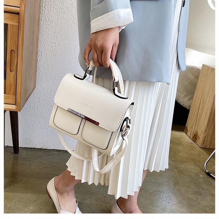 Túi đeo vai hình vuông cỡ nhỏ phong cách Hàn Quốc thời trang 2021