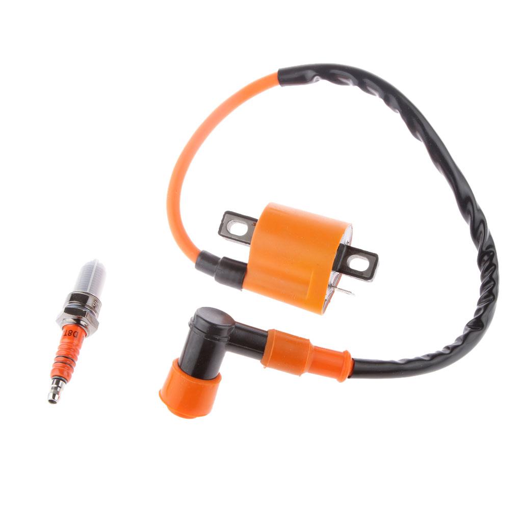 Đua Đánh Lửa 3-Điện Cực Bugi Cho Xe Honda CG 125 150 200cc ATV Dirtbike