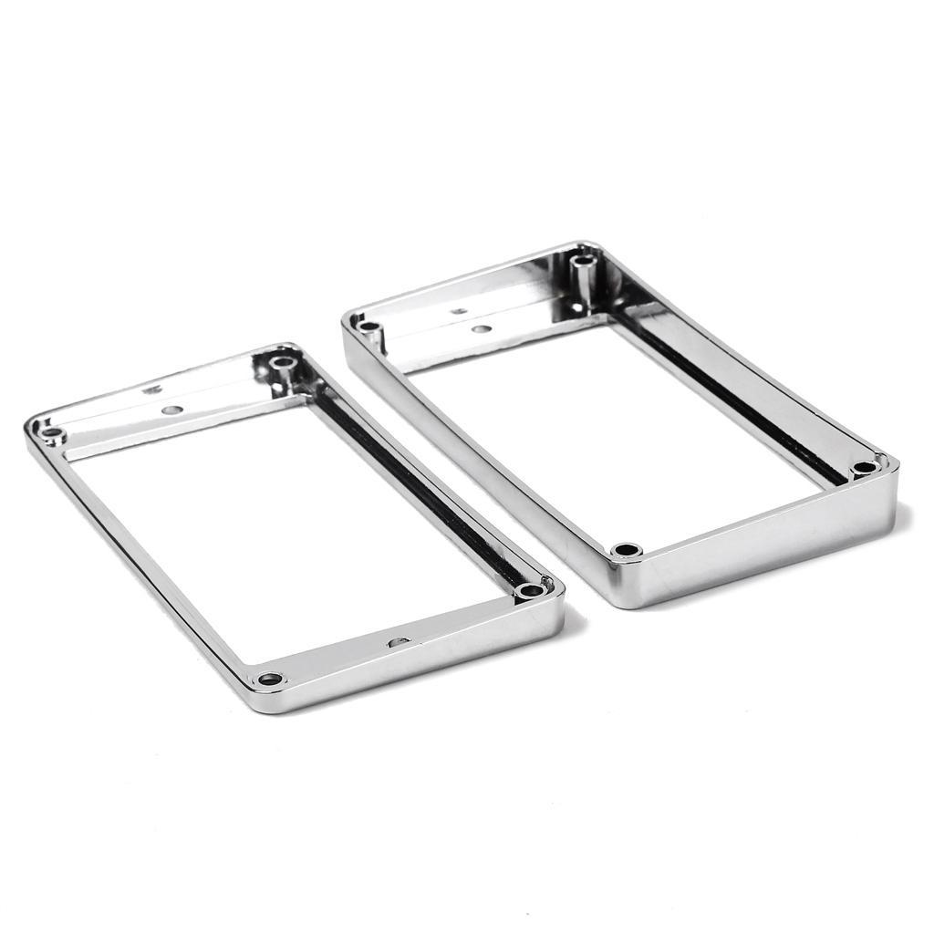 2 Pieces Electric Guitar Pickup Accessories Guitar Humbucker Pickup Frame