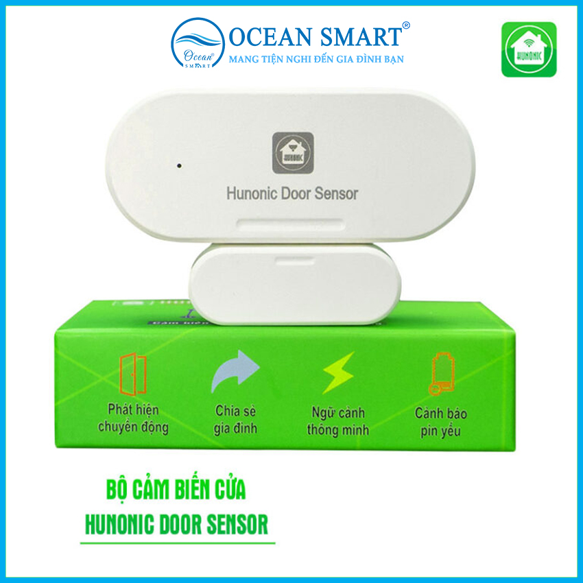 Bộ Cảm Biến Cửa Hunonic Door Sensor - HNSSDOOR - HÀNG CHÍNH HÃNG