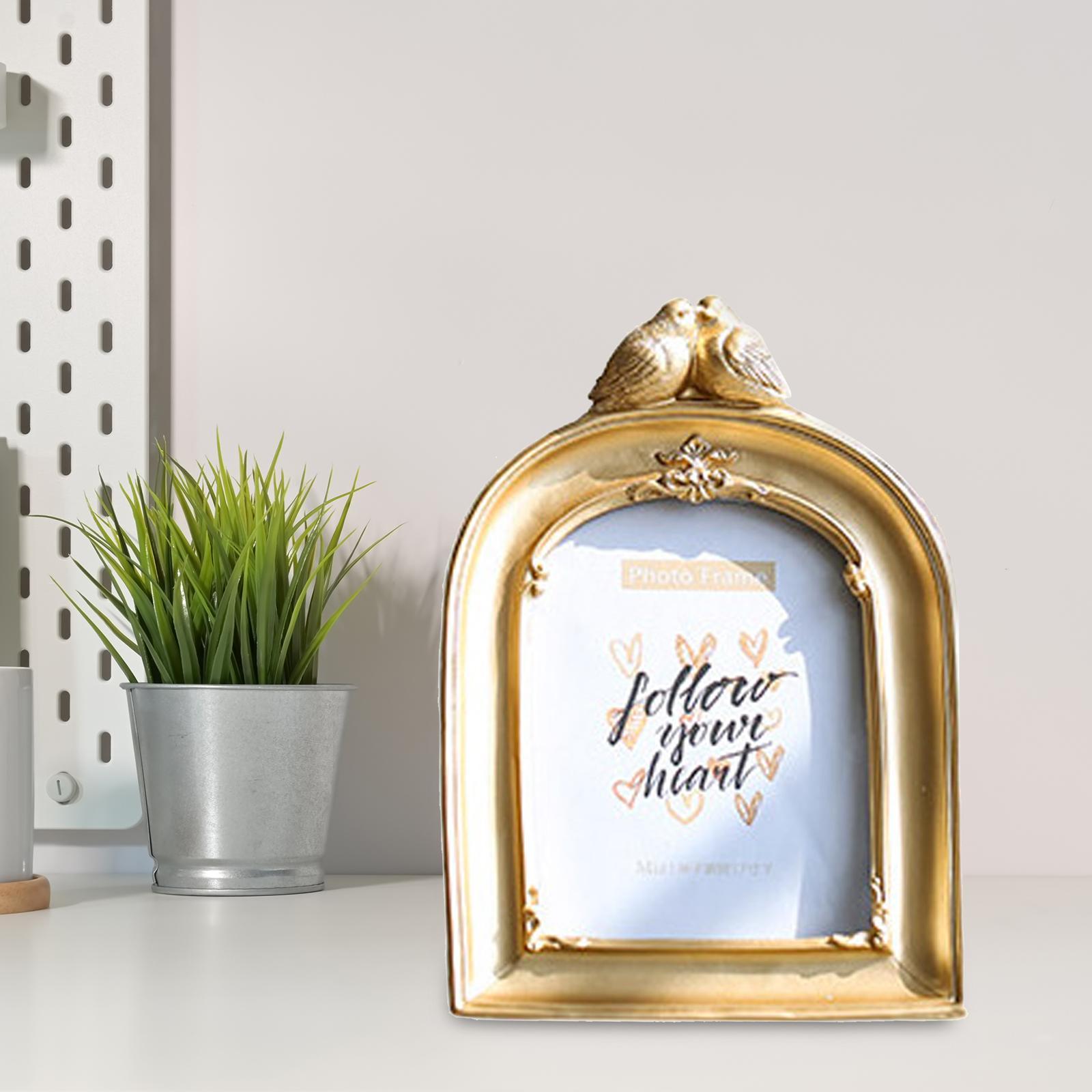 Rustic Vintage Style Picture Frame Photo Frame for TV Cabinet Office