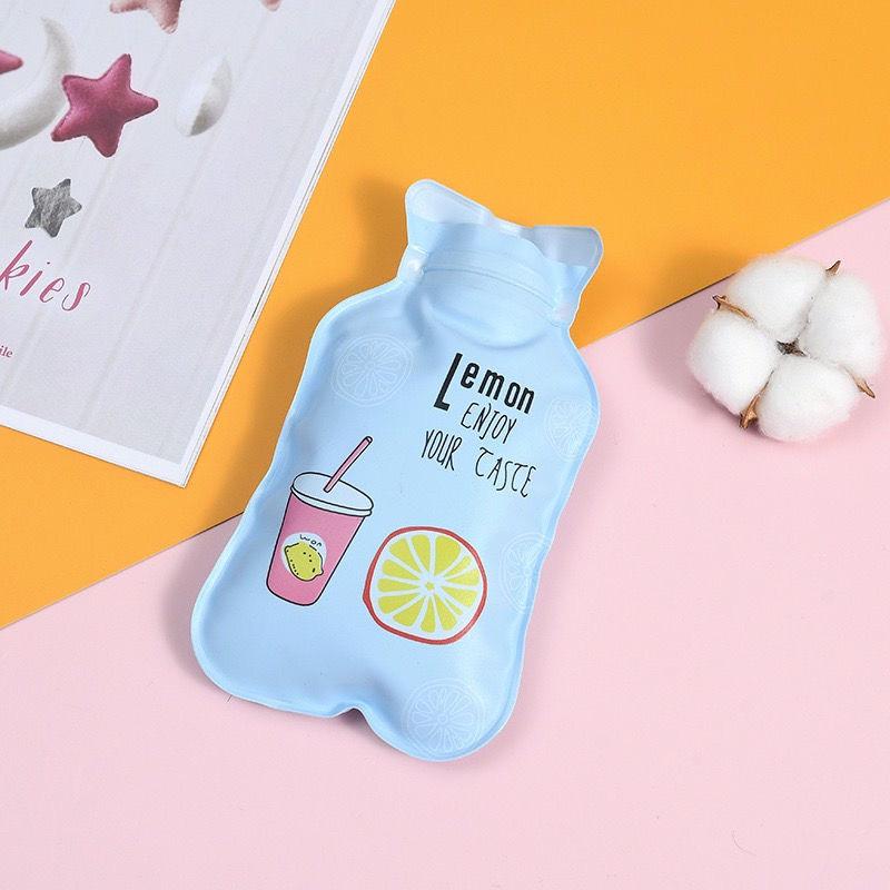 Túi Chườm Nóng Lạnh Giữ Nhiệt Đa Năng Chườm Bụng Hiệu Quả, Túi Nước Giữ Nhiệt Dễ Thương