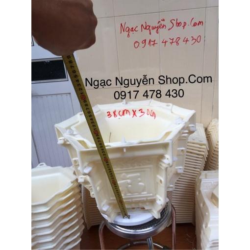 Khuôn lục giác rộng 38 mẫu chữ phúc hán có lòng trong liền khối, hàng dày dặn