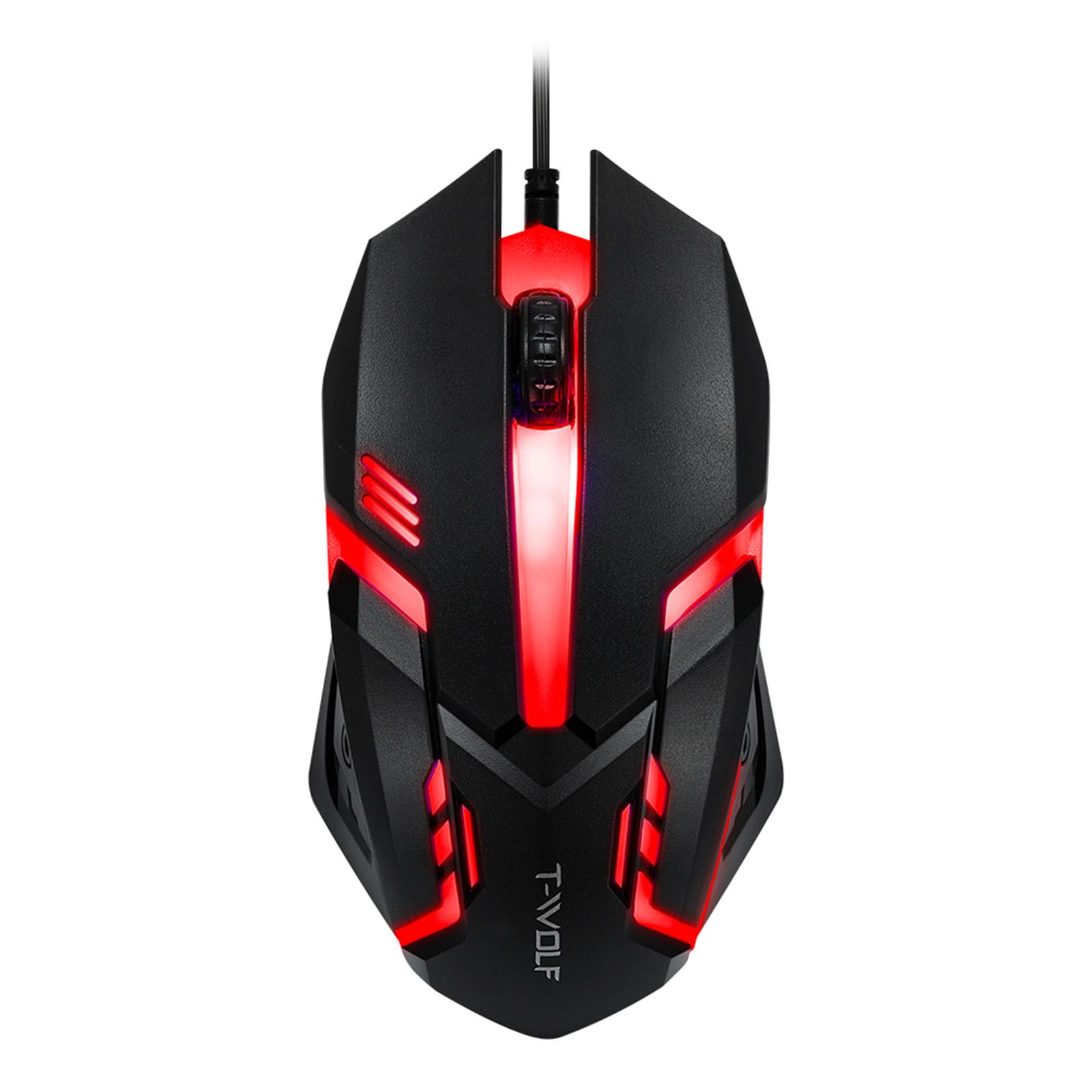 Bộ bàn phím và chuột chơi game có dây TF230 Đèn nền LED đầy màu sắc dành cho máy tính xách tay dành cho game thủ PC