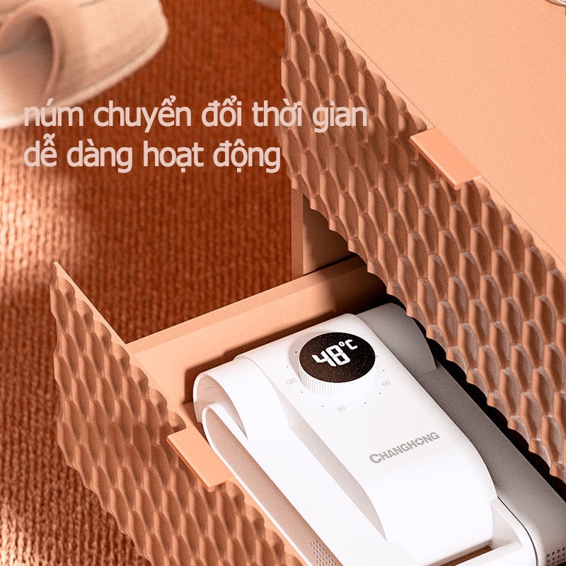 Máy sấy khô giày dép nhanh chóng AUTO Dryer Breeze khử mùi bằng tia UV có Hẹn Giờ