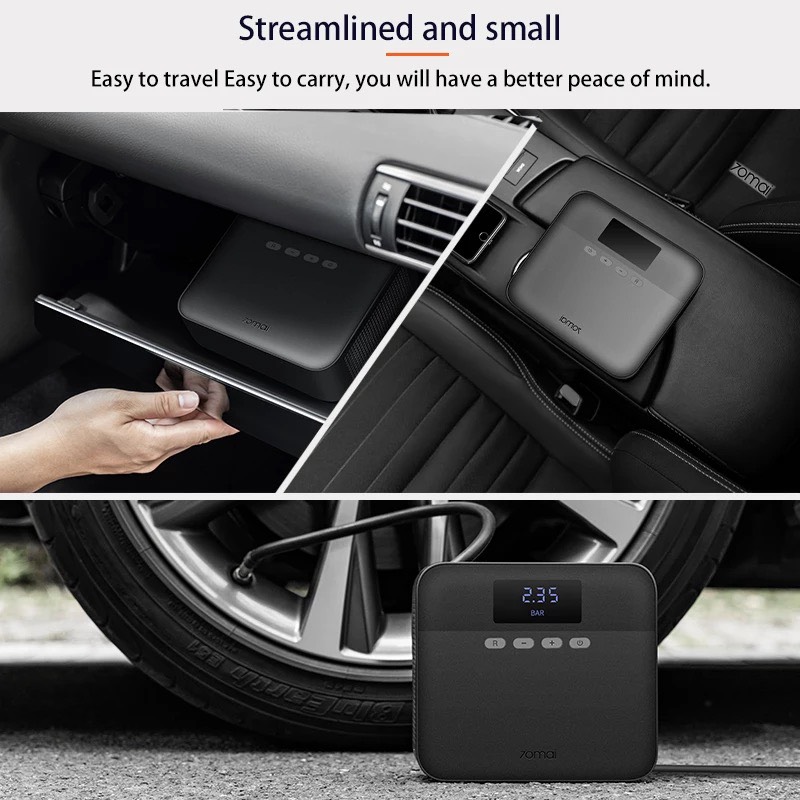 Bơm lốp ô tô xiaomi 70mai midrive TP03 - Hàng Chính Hãng