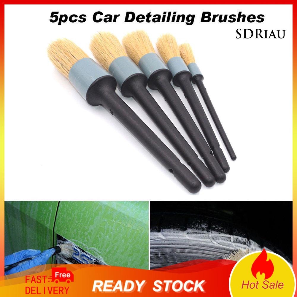 Set 5 Cọ Vệ Sinh Xe Ô Tô Đa Năng