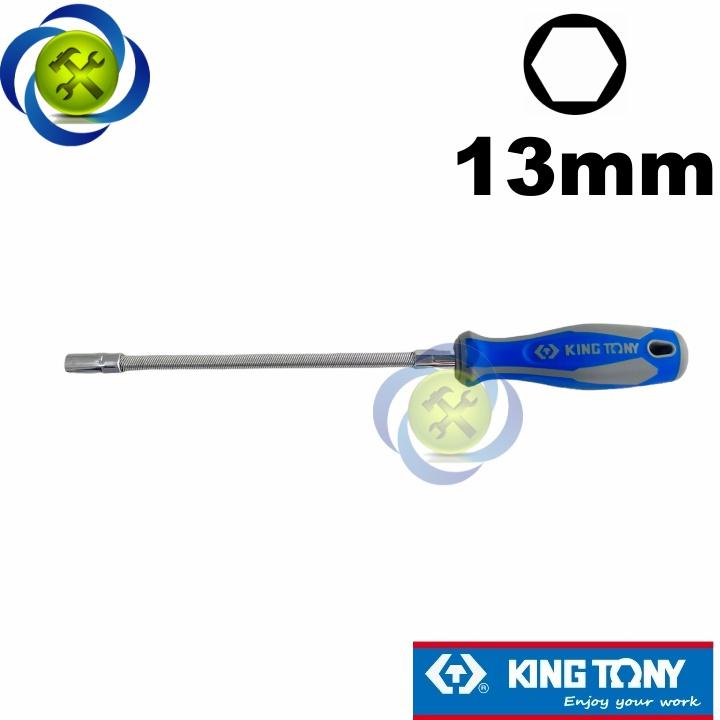 Cán vít vặn ốc lò xo đầu lục giác 13mm dài 190mm Kingtony 1453-13