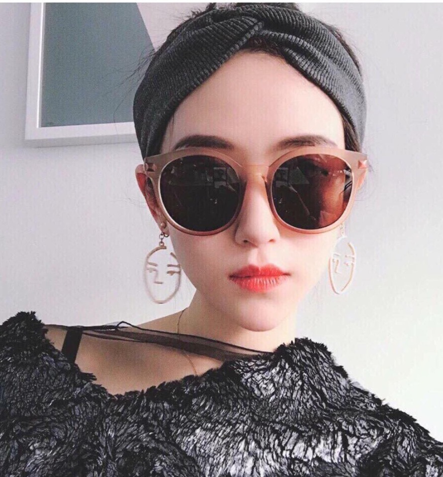 Kính râm Mắt tròn sành điệu