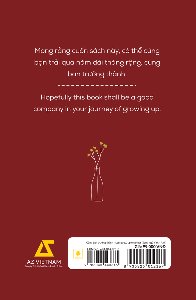 Let’s Grow Up Together - Cùng Bạn Trưởng Thành (Song ngữ Anh - Việt)