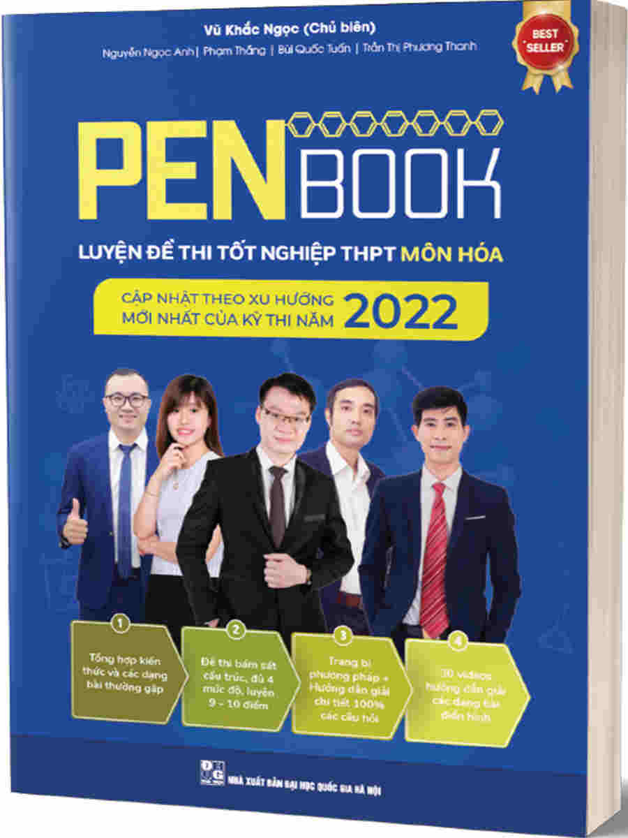 PENBOOK Luyện đề thi Tốt nghiệp THPT môn Hóa