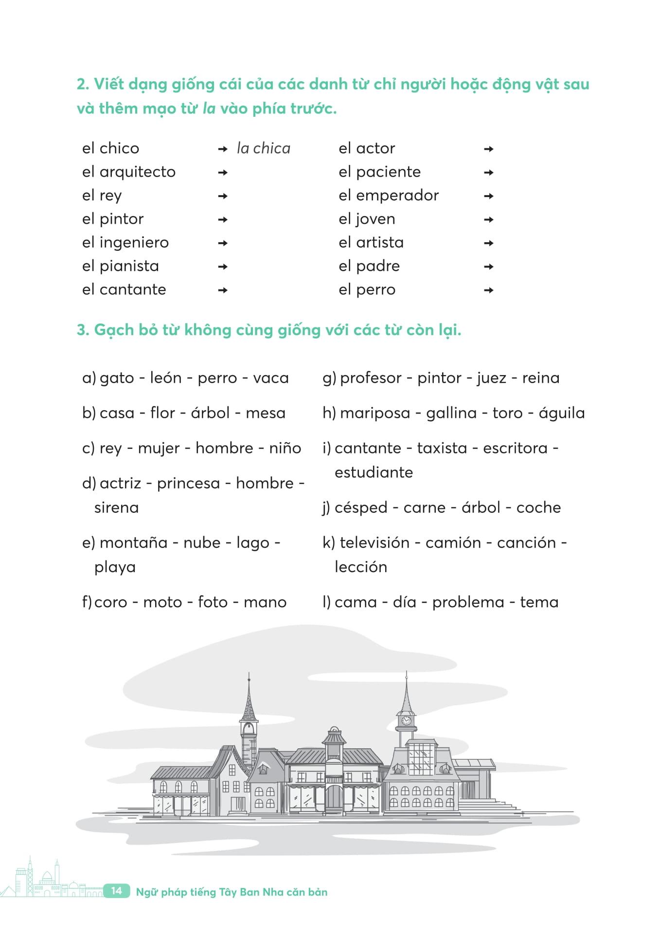 Sách - Ngữ Pháp Tiếng Tây Ban Nha Căn Bản