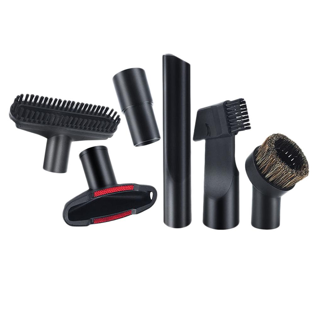 Household Vacuum Attachments Cleaning Kit for 1 1/4 inch & 1 3/8 inch Hose Brush